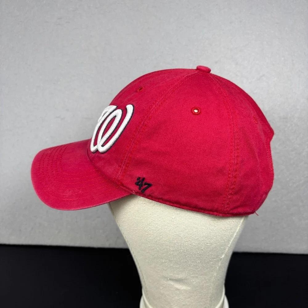 Washington Nationals MLB Baseball Cap Nats Red '47 Brand Womens OSFM Hat
